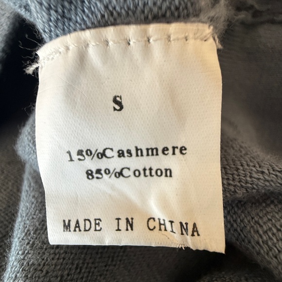 Adorable 15Cashmere/85Cotton Hoodie by Kokun, NYC, Women’s S - Picture 10 of 10